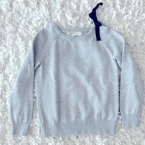 Hope & Henry Small Girls Grey Sweater